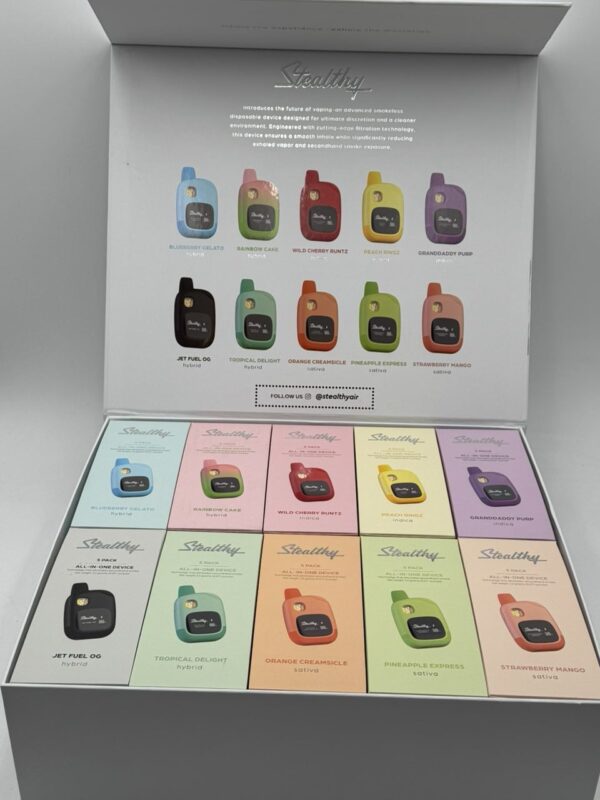 STEALTHY 
New Brand making noise 

10+  each
30+  each
50+  each
100+  each
250+ DM ME